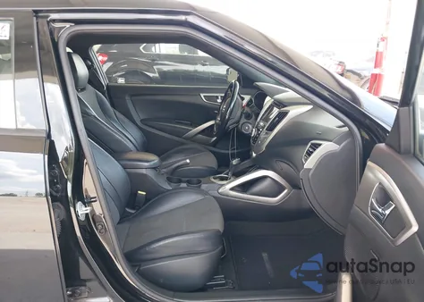 2016 Hyundai Veloster из США, поврежденный, VIN KMHTC6AD0GU257960